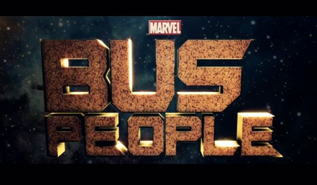 Marvel has some great movies in store for us, including Bus People, Fancy Ghosts and Some Shopping Carts.